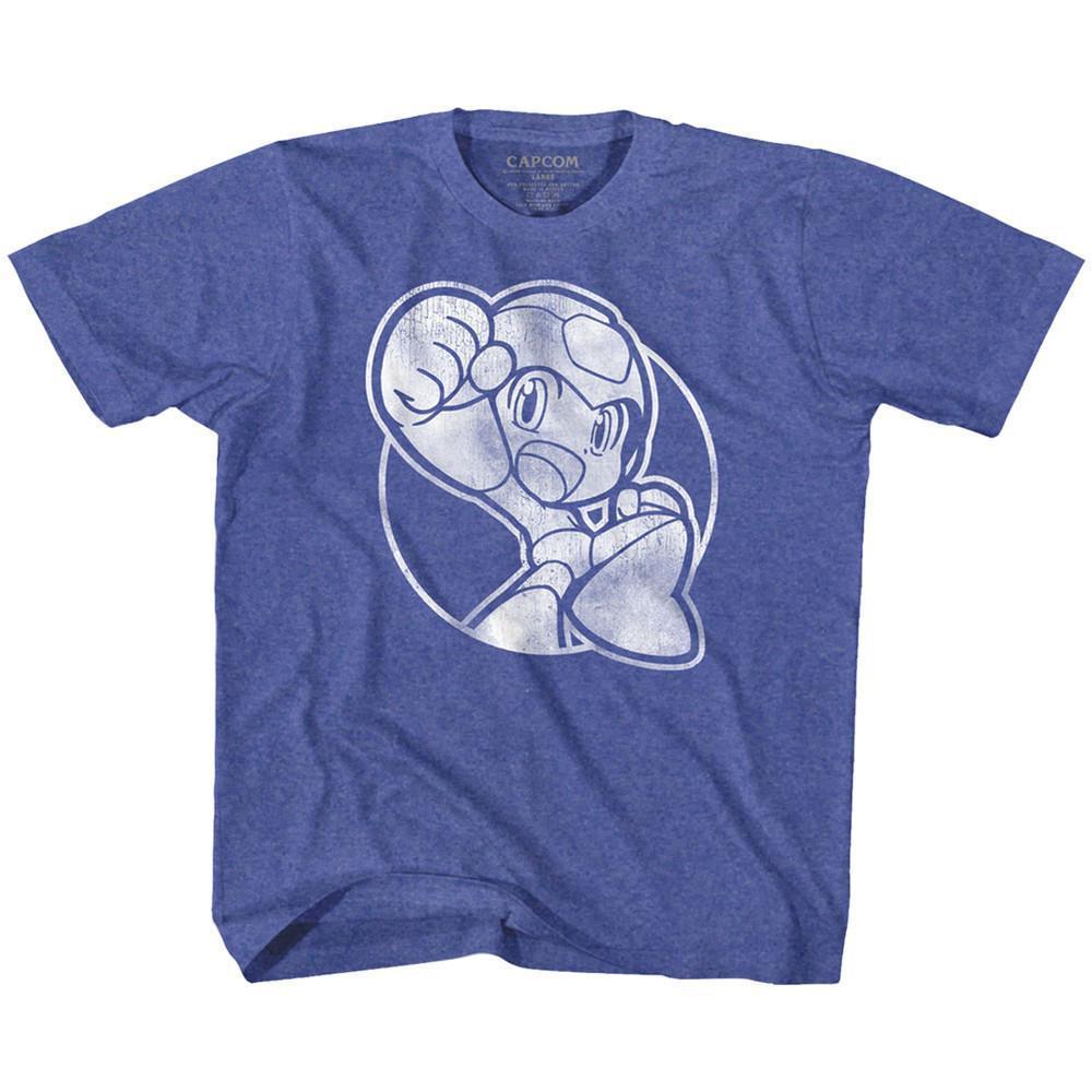 Mega Man Fist Pump  Royal Toddler T-Shirt